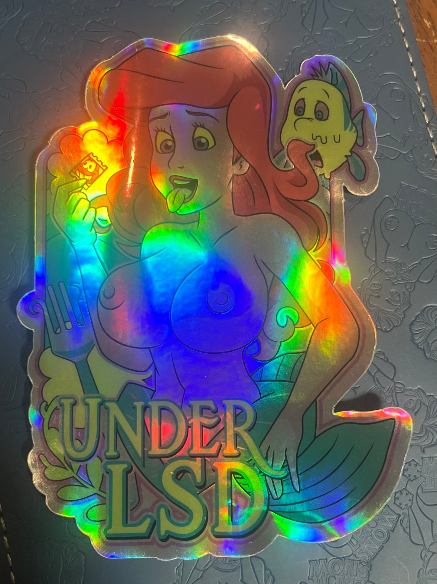 Ariel v2 Mega Holo Sticker