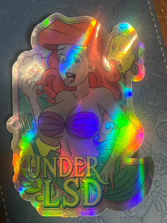 Ariel v1 Mega Holo Sticker