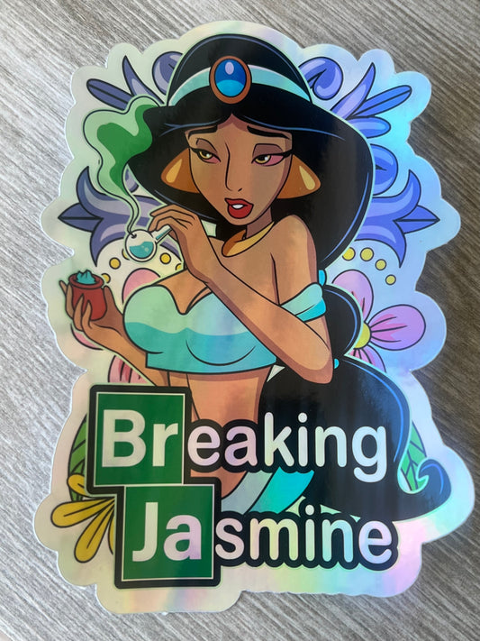 Jasmine v1 Mega Holo Sticker